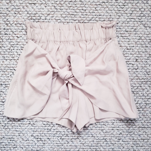 BCBGMaxAzria Pants - BCBG Paperbag Waist Shorts